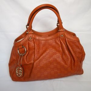 Orange Gucci Bage